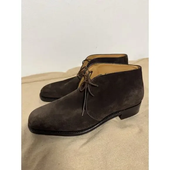 Ferragamo＊CALF SUEDE Ferragamo Gancini Suede Loafers | Brown | FARFETCH JO